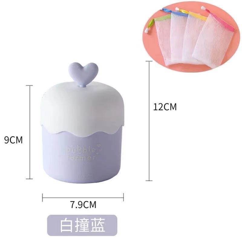 洗面奶打泡器  可愛起泡器便攜式打泡  泡沫機瓶裝氣泡杯洗臉神器-細節圖6
