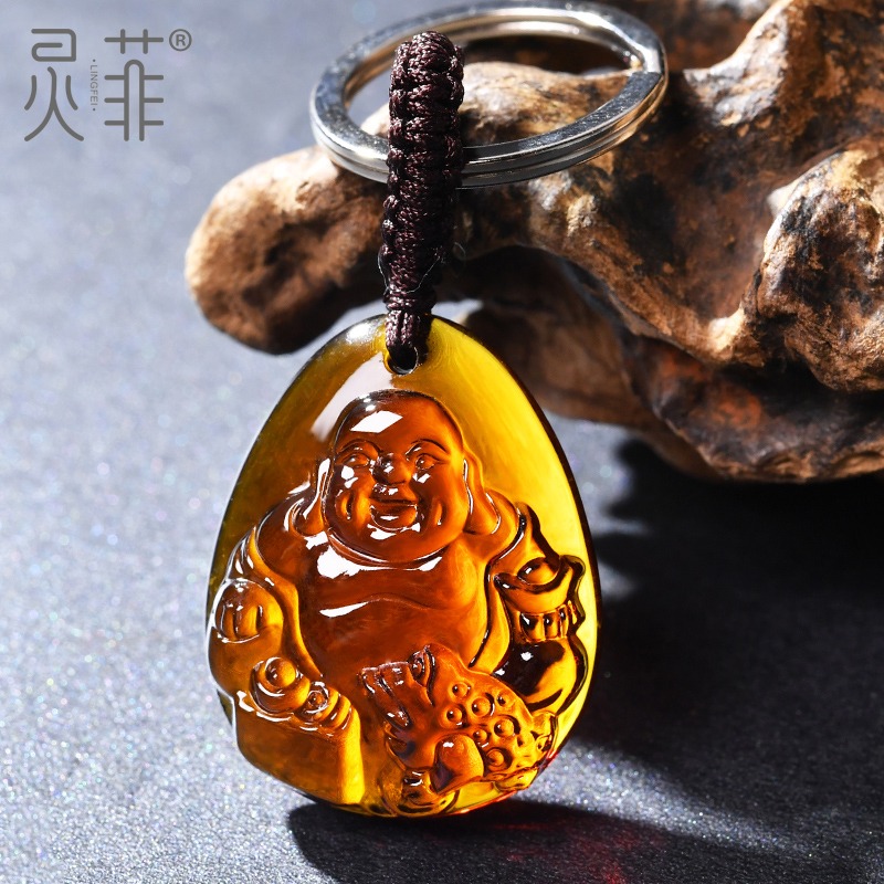 年屬猴人和氣生財吊墜犯沖化太歲掛件化解虎年佩戴吉祥物項鏈-細節圖3