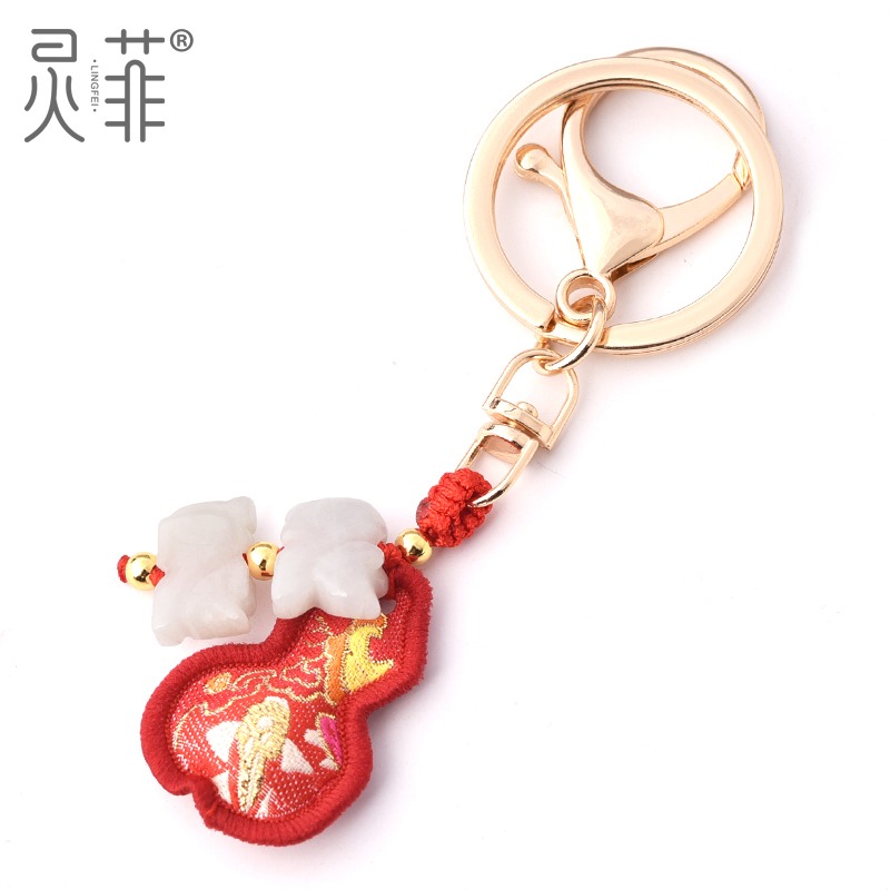 年三合生肖掛件虎年手機鑰匙扣虎馬狗蛇雞牛豬兔羊猴鼠龍吊墜-細節圖5