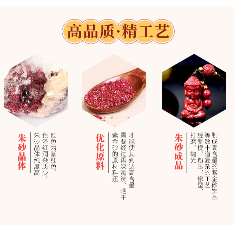 天然硃砂鑰匙扣手機掛件貔貅平安扣屬虎本命虎年紅色吊墜飾品男女-細節圖10