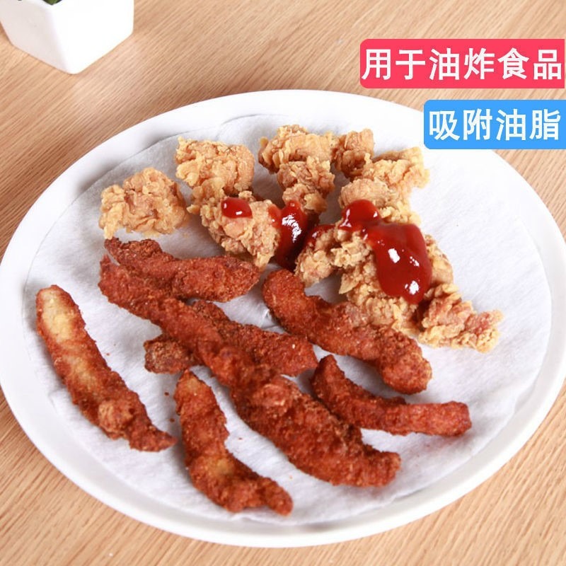 【日本】廚房食物濾油紙食品油炸去油膜煲湯吸油紙食品級吸油-細節圖5