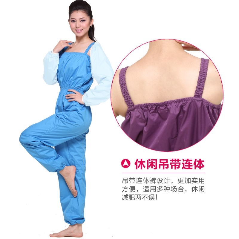 薄款褲出汗服女士暴汗褲瘦腿舞蹈健身衣瘦腹跑步爆汗服-細節圖3