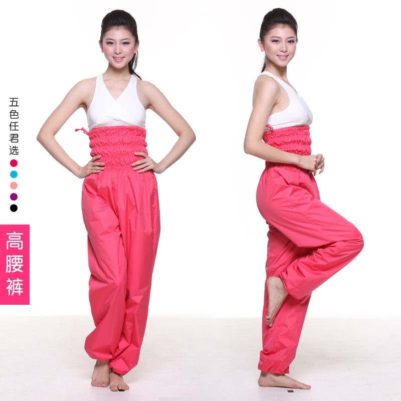 薄款褲出汗服女士暴汗褲瘦腿舞蹈健身衣瘦腹跑步爆汗服-細節圖4