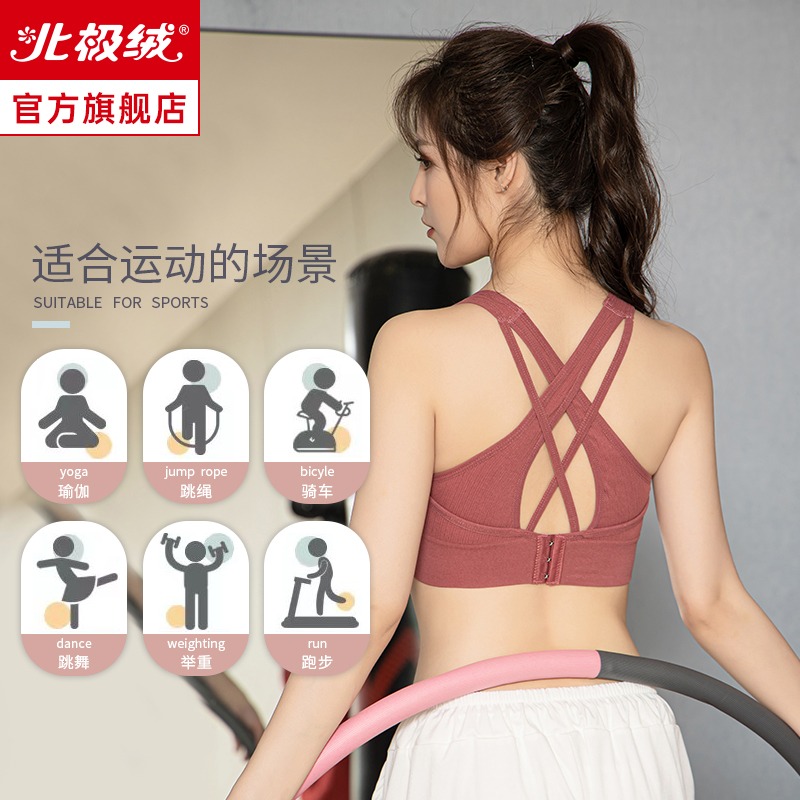 運動內衣女防震防下垂聚攏大胸顯小高強度跑步健身瑜伽美背文胸-細節圖5
