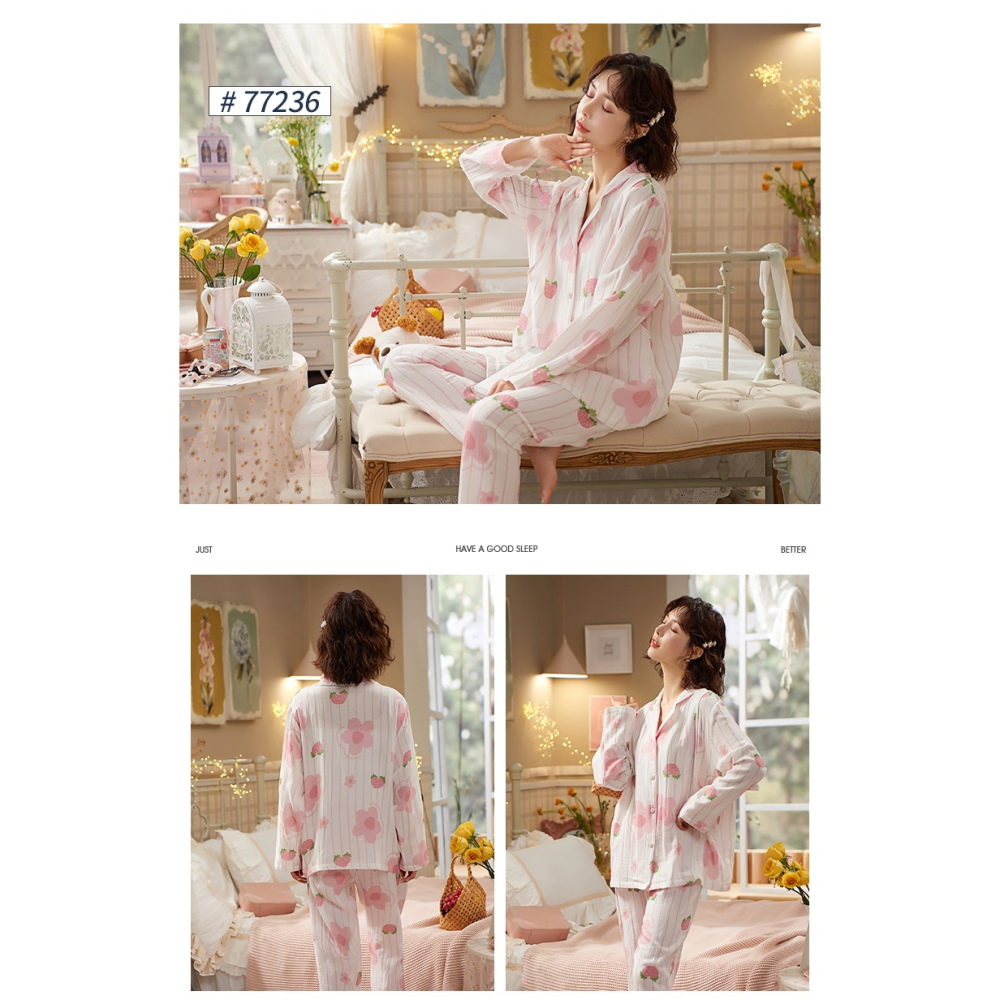 月子服春秋款純棉產後產婦餵奶哺乳孕婦秋冬季2022年睡衣女家居服-細節圖10