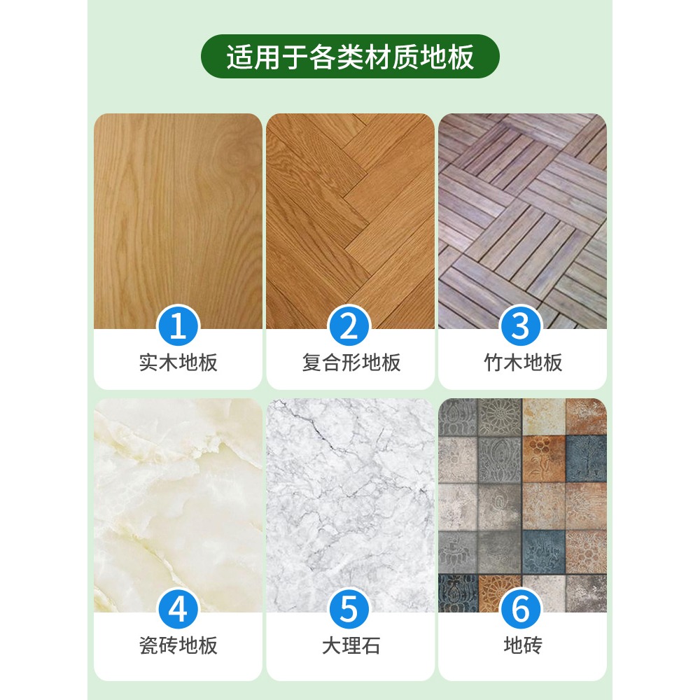 多效地板拖地清潔片清香型家用瓷磚地磚木地板去污除垢增亮擦地-細節圖3
