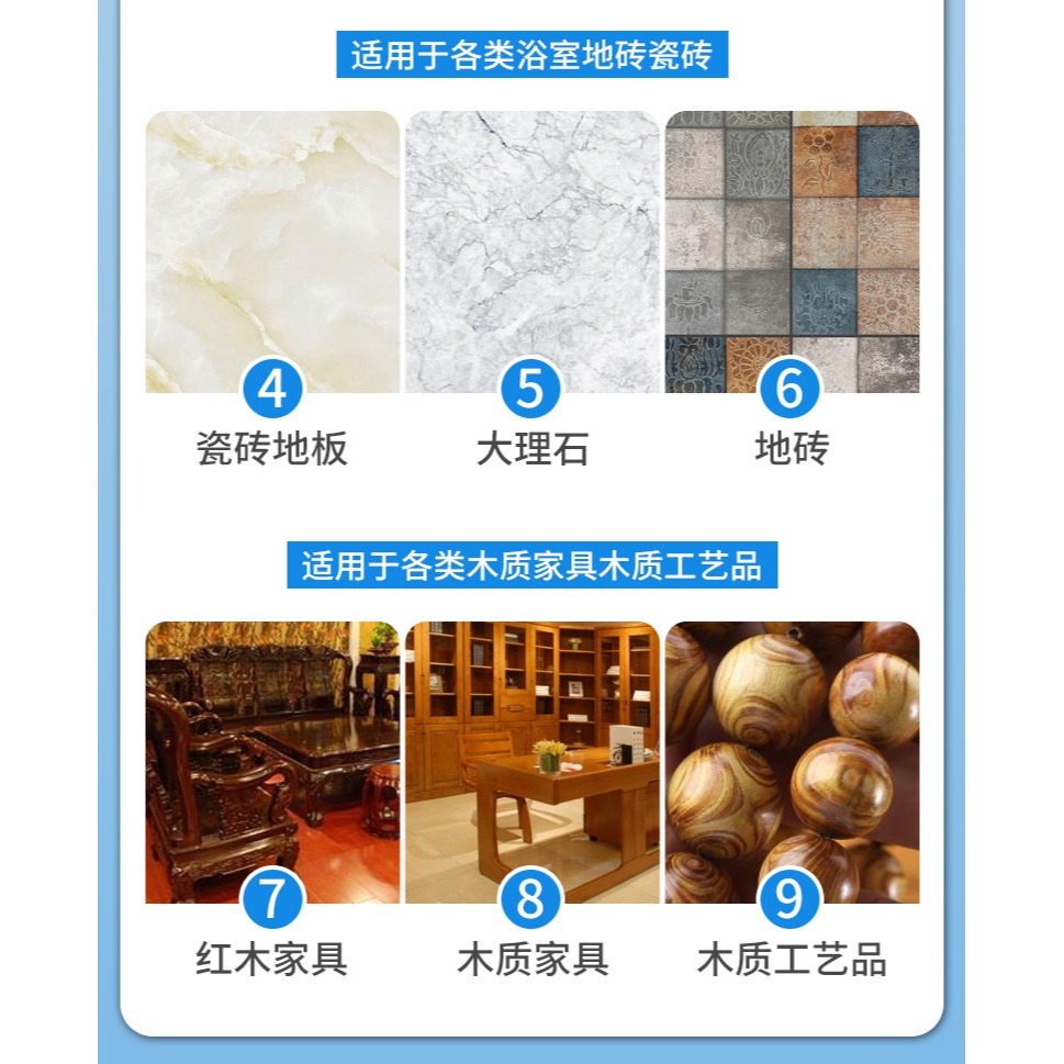 多效地板拖地清潔片清香型家用瓷磚地磚木地板去污除垢增亮擦地-細節圖10