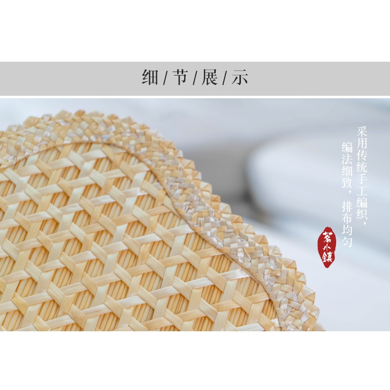 蒲扇老式隨身手工編織復古風夏天季兒童寶寶納涼大芭蕉扇麥稈扇子-細節圖10