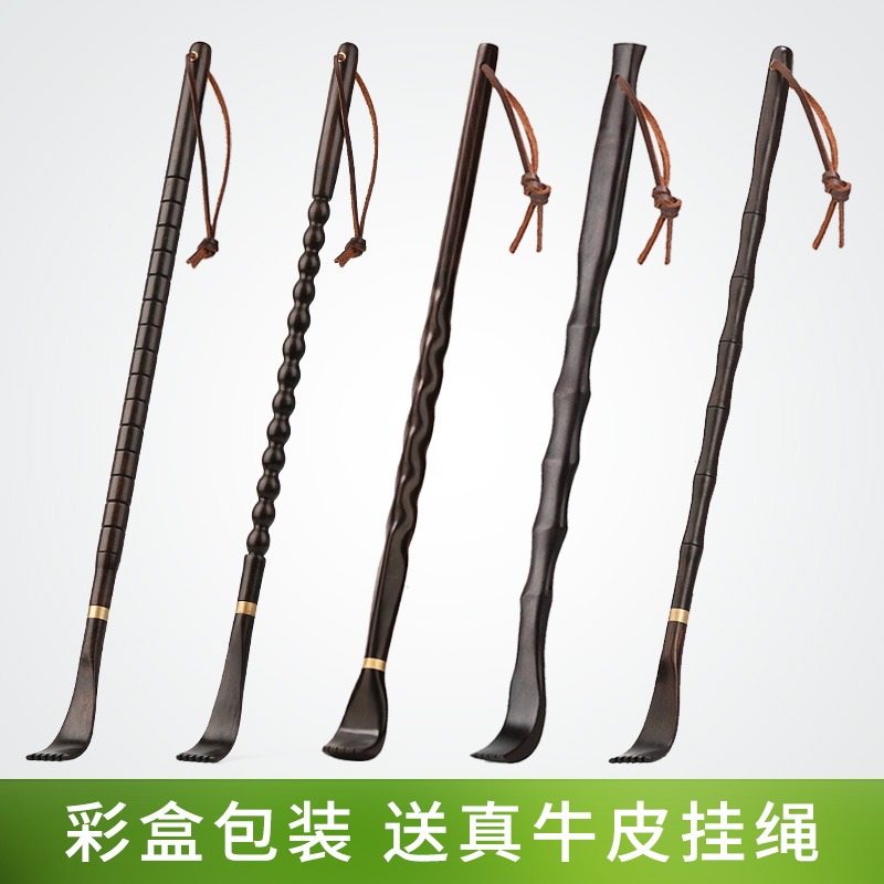 牛角不求人癢癢撓 木質撓癢癢扒抓背器 背部按摩非抓癢神器小扒子-細節圖2