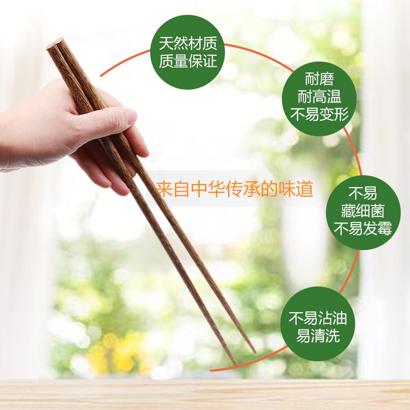 加長筷子油炸防燙火鍋筷子家用超長撈面炸油條的公筷免郵實木特長-細節圖2