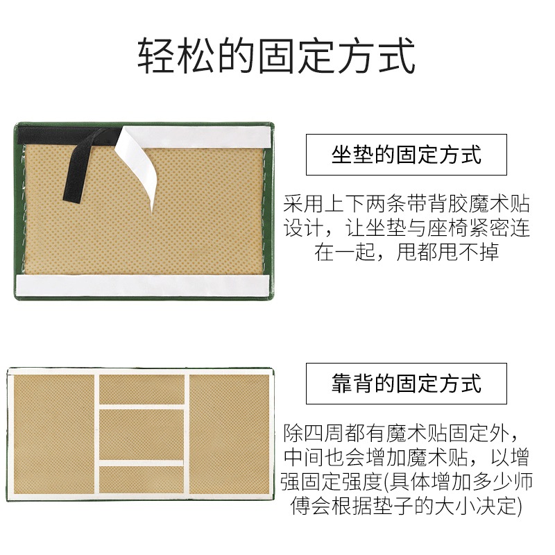 歐式牀頭板無頭牀榻榻米墻圍自粘卡座皮革拉扣軟包坐墊定製定做-細節圖3
