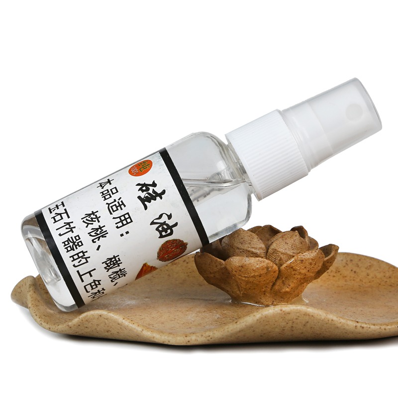 文玩保養硅油金剛菩提橄欖手串核桃玉器石器木頭紅木保養護理用油-細節圖3