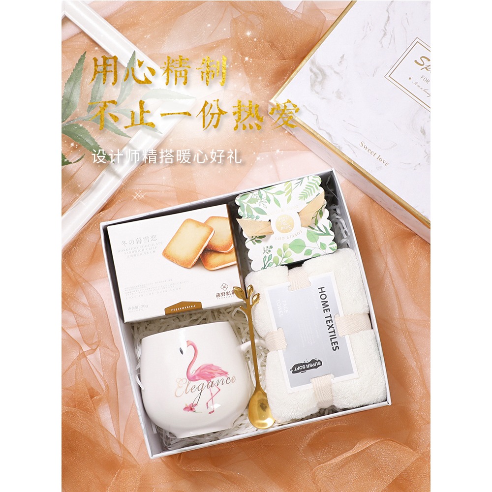 生日禮物送媽媽女閨蜜員工38婦女節3.8女神母親杯子伴手禮小禮品-細節圖2