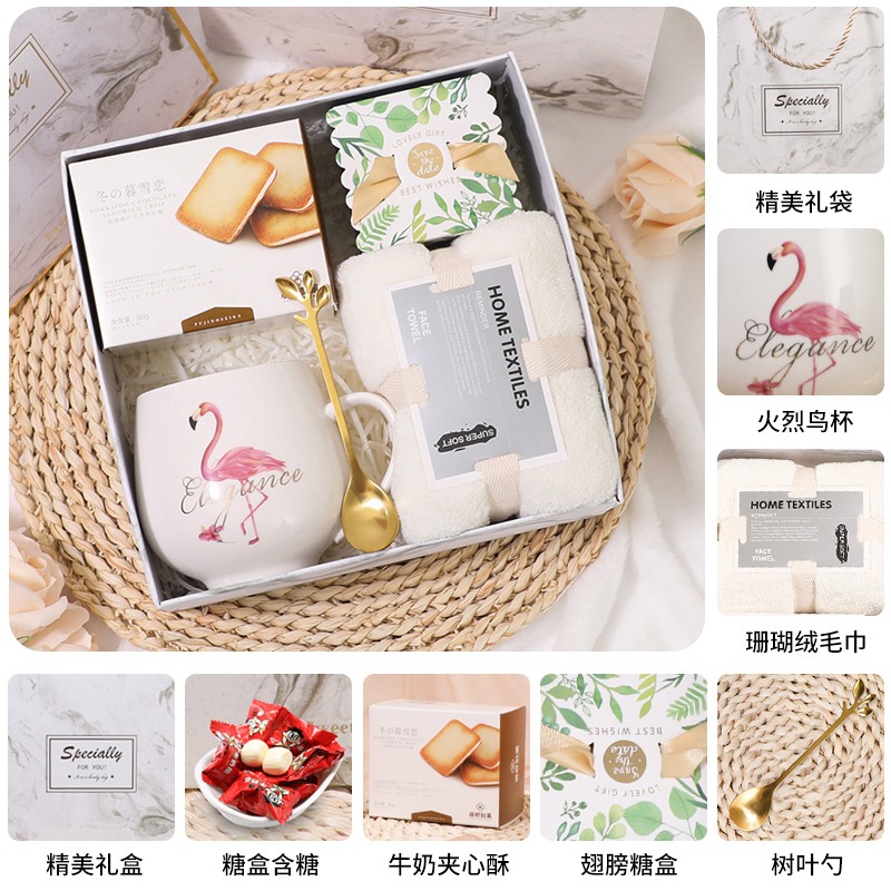 生日禮物送媽媽女閨蜜員工38婦女節3.8女神母親杯子伴手禮小禮品-細節圖8