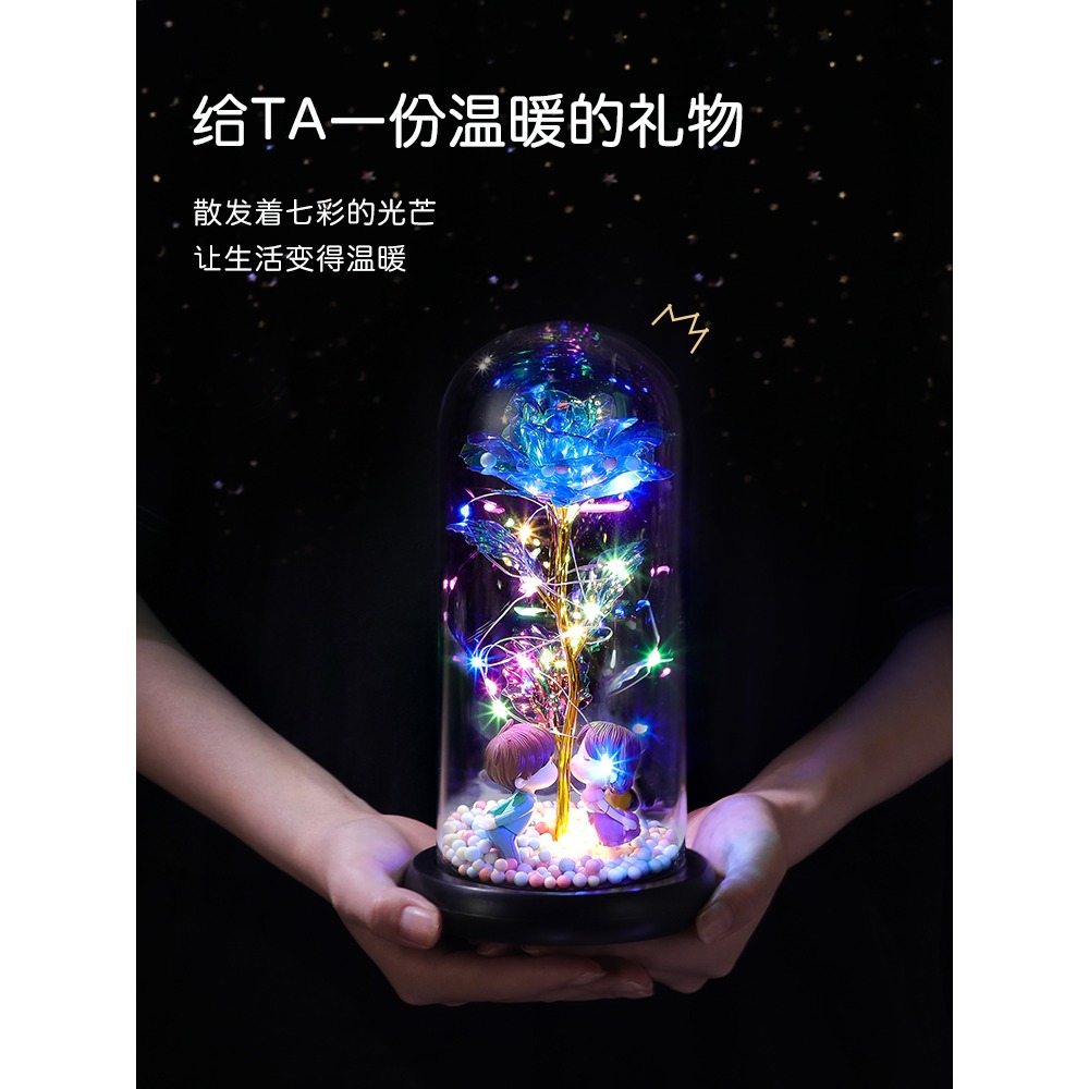 女神節禮物送女友送給女朋友生日送老婆小38三八婦女的3.8玫瑰花-細節圖2