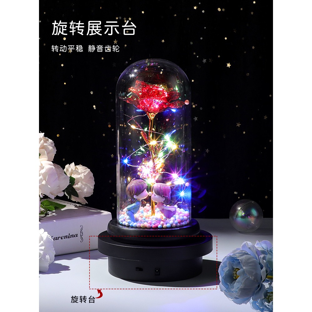 女神節禮物送女友送給女朋友生日送老婆小38三八婦女的3.8玫瑰花-細節圖4