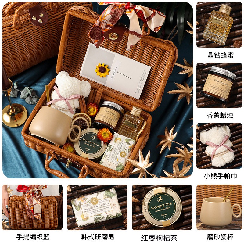 生日禮物實用送員工三八婦女節38女神男的3.8伴手禮小眾又高級感-細節圖9