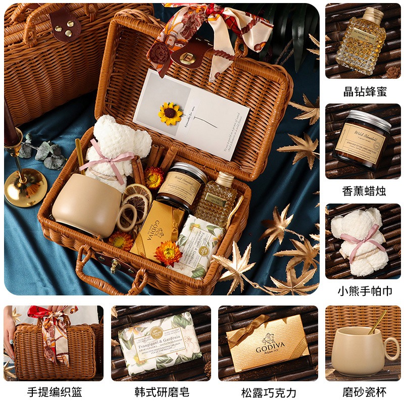 生日禮物實用送員工三八婦女節38女神男的3.8伴手禮小眾又高級感-細節圖10