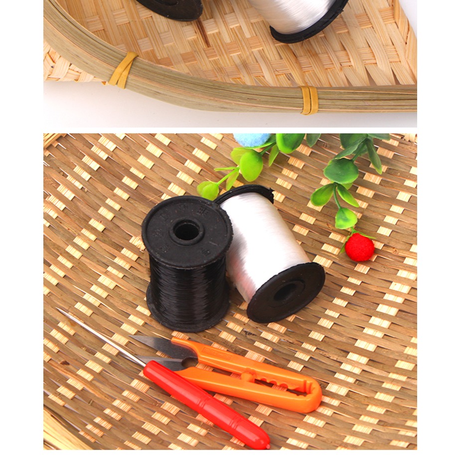 水晶線DIY飾品配件串珠用水晶魚線縫褲腳邊線隱形線西裝褲線-細節圖9