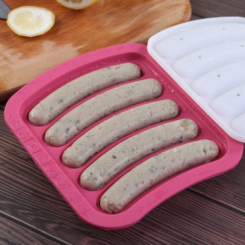 製作寶寶肉香腸做火腿腸磨模具盒可蒸耐高溫烘培家用手工自制嬰兒-細節圖2