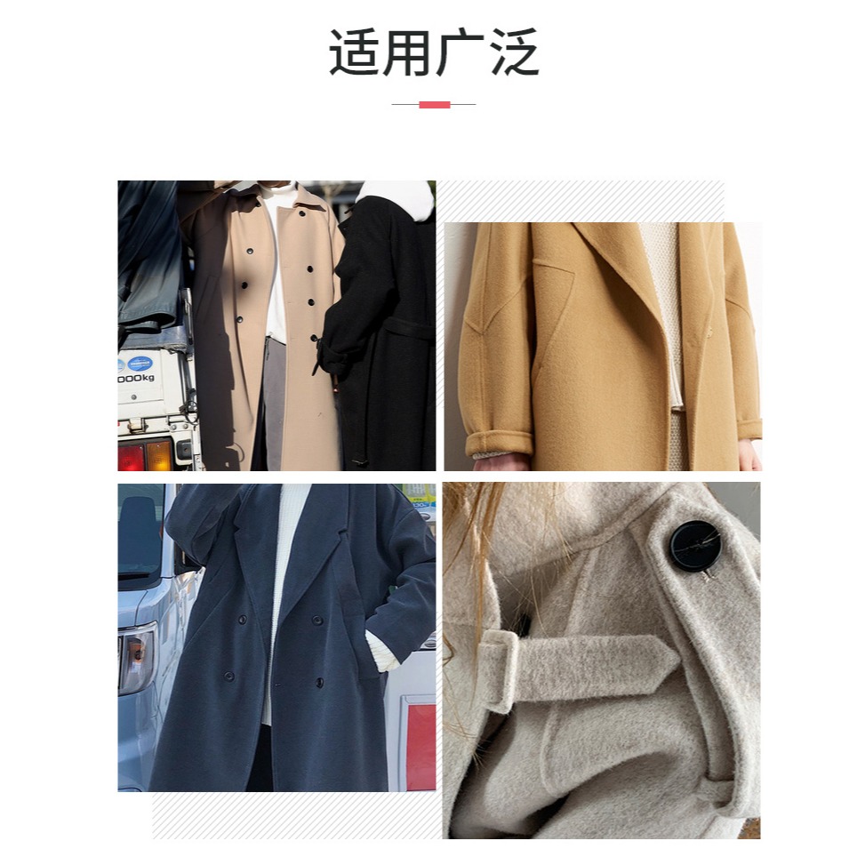 大衣紐扣女羊絨毛呢上衣圓形紐扣樹脂黑色棉襖睡衣紐扣百搭扣子女-細節圖6
