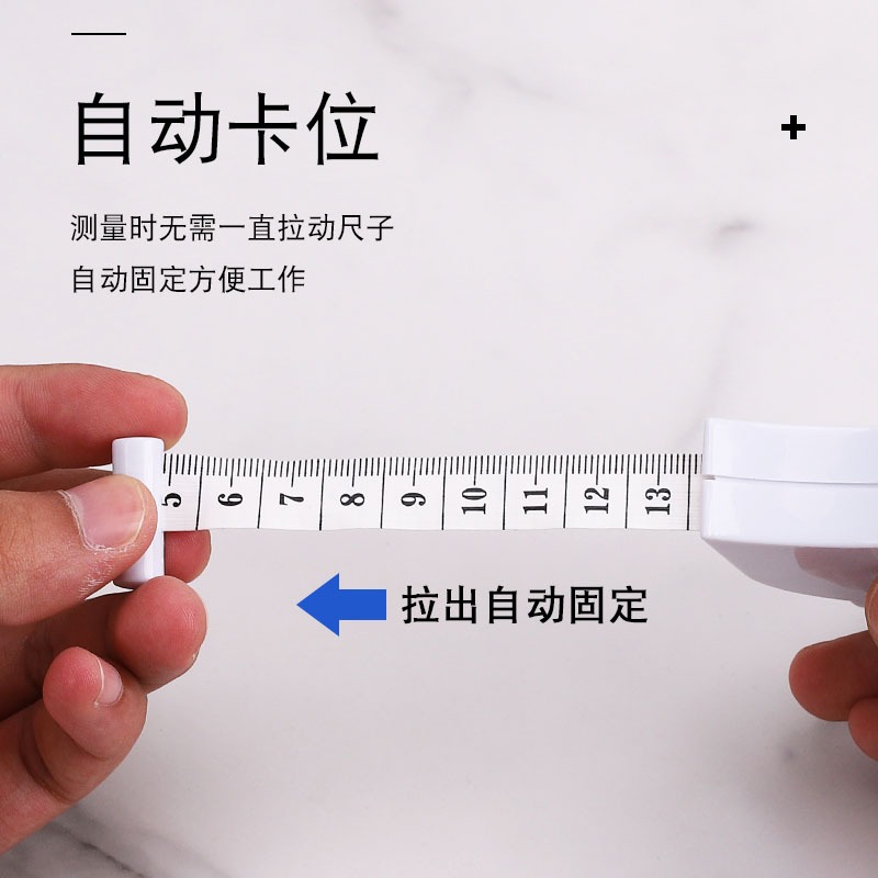 測量三圍尺子維度尺健身尺圍度尺皮尺大腿腹部頭圍量體尺健身尺子-細節圖3