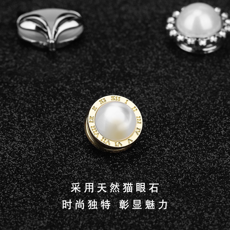 防走光扣免縫吸鐵扣日系百搭高檔女性領口袖口領口用強力磁鐵扣-細節圖2