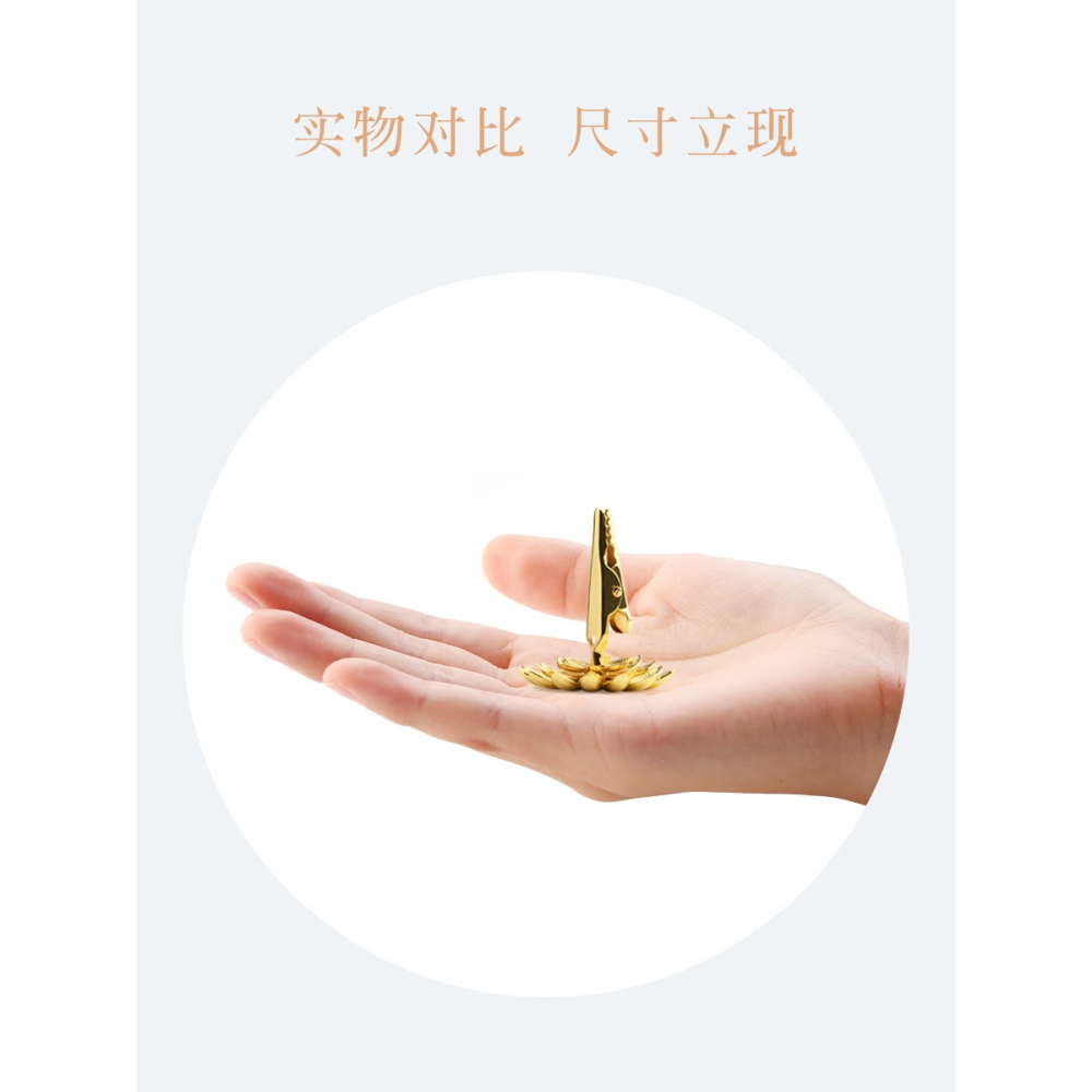 禪意檀香託線香插蓮花小香爐家用室內迷你沉香座仿古創意薰香擺件-細節圖5