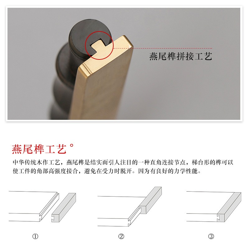 日式簡約紅木竹節毛筆筆擱擱筆架 黃銅成人書法鎮紙鎮尺文房四寶擱筆臺筆山 實木質創意文鎮定製logo刻字V-細節圖3