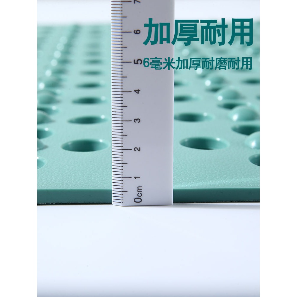 2022方形浴室墊防滑墊家用淋浴房洗澡防摔吸盤地墊衛浴按摩腳墊子-細節圖4