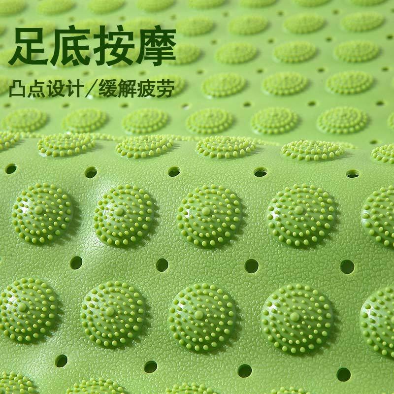方形浴室墊防滑墊環保家用淋浴房洗澡防摔吸盤地墊衛浴按摩腳墊子-細節圖3