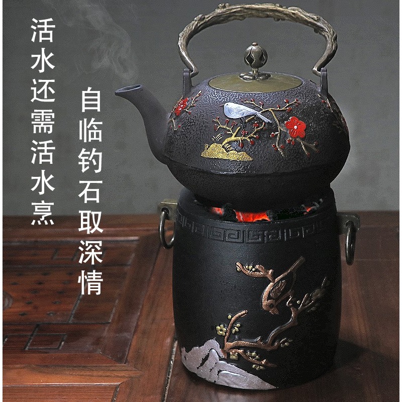 核桃木炭燒烤碳果木煮茶碳橄欖炭無煙碳家用烏欖碳無煙燒烤專用-細節圖8