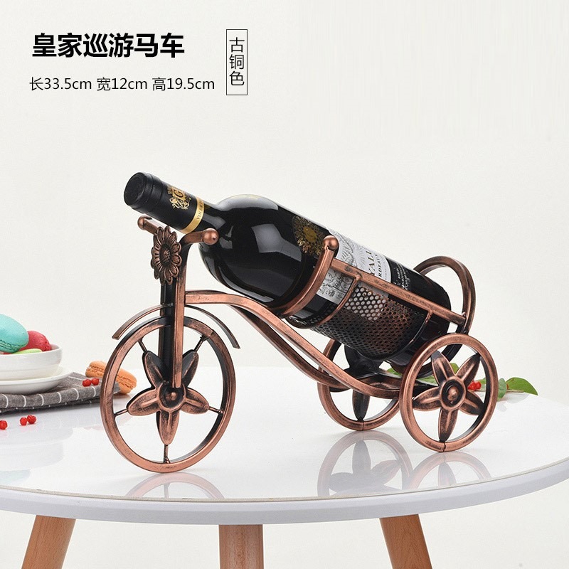 5L大型紅酒架創意葡萄酒架子5升大瓶裝3升擺件3L紅酒瓶架擺件1.5L-細節圖6