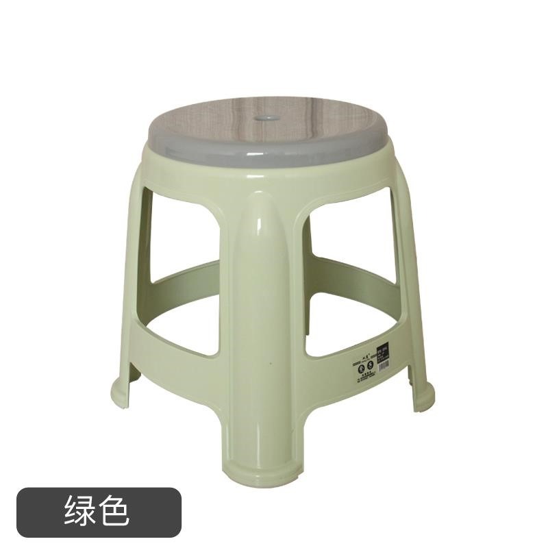 時尚塑料防滑凳子加厚中高矮凳35*25cm板凳浴室圓凳大小光面凳子-細節圖7