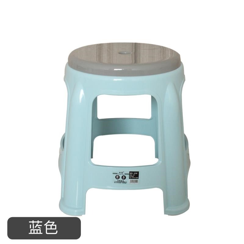 時尚塑料防滑凳子加厚中高矮凳35*25cm板凳浴室圓凳大小光面凳子-細節圖8