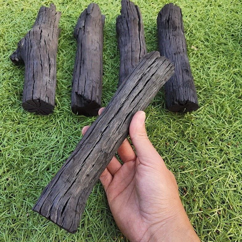燒烤碳荔枝木炭天然無煙果木炭家用取暖戶外烤肉碳大號燒烤爐10斤-細節圖3