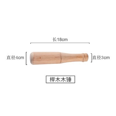 傣味舂雞腳家用實木搗蒜研磨器花椒桶舂木磨辣椒神器擂缽對窩杵-細節圖9