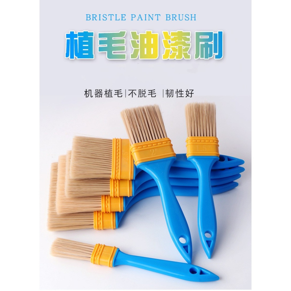 烘培掃油刷子耐高溫不掉毛腸粉醬汁硬毛刷食品燒烤刷廚房醬料刷-細節圖6