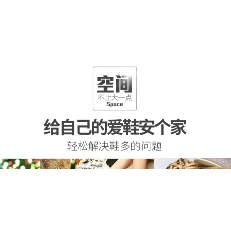 鞋櫃卷簾門牛津布帶簾子的拉簾式鞋架簡易布藝多層家用防塵罩-細節圖10