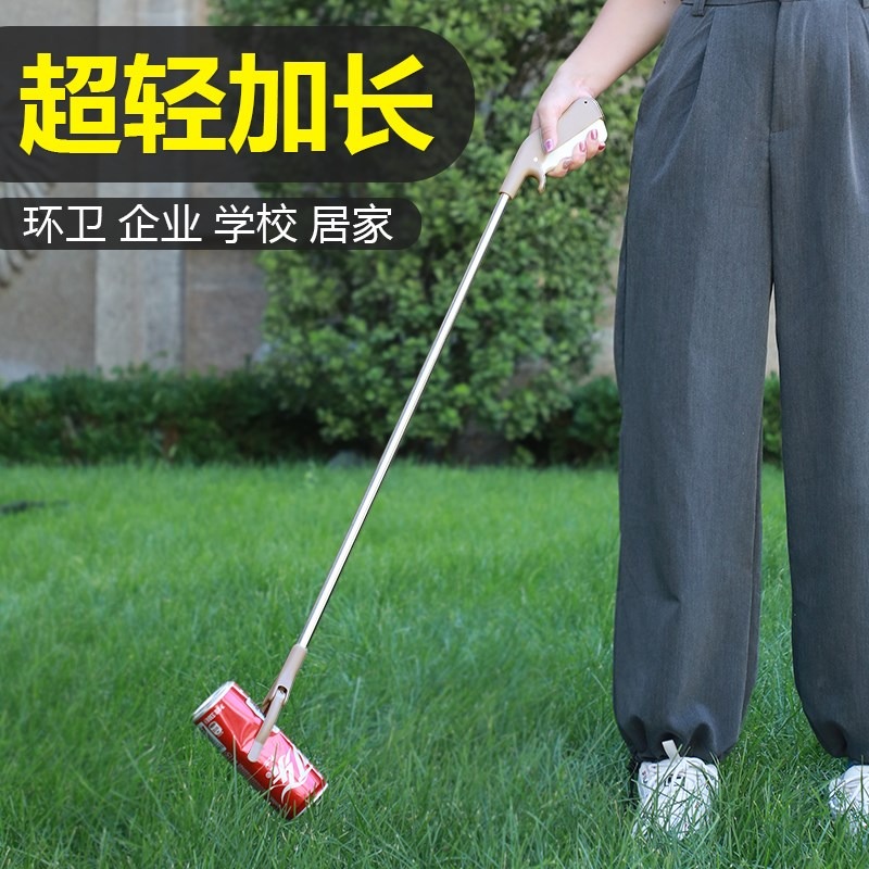 燒烤專用垃圾夾子衛生鉗撿樹葉超長夾子取物下水道孕婦免彎腰神器-細節圖2