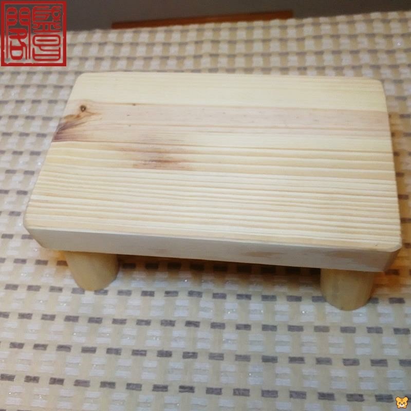 實木腳踏木凳矮凳小板凳客廳甩腿凳原木置物墊增高凳家用幾家用-細節圖2