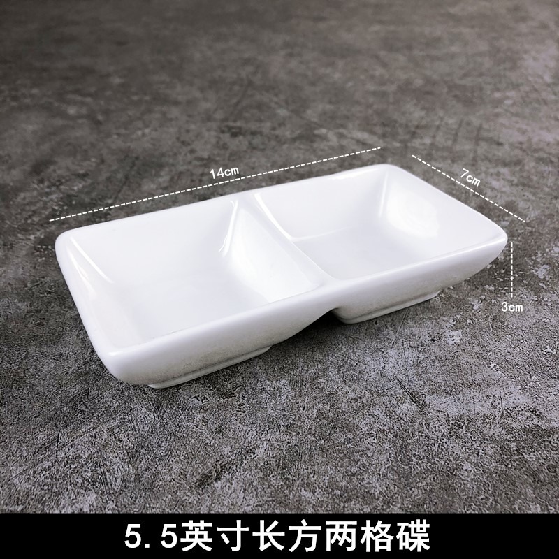 10個裝 純白餐具陶瓷 小碟子調味碟醬醋醬料碟小菜碟芥末碟辣椒碟-細節圖6