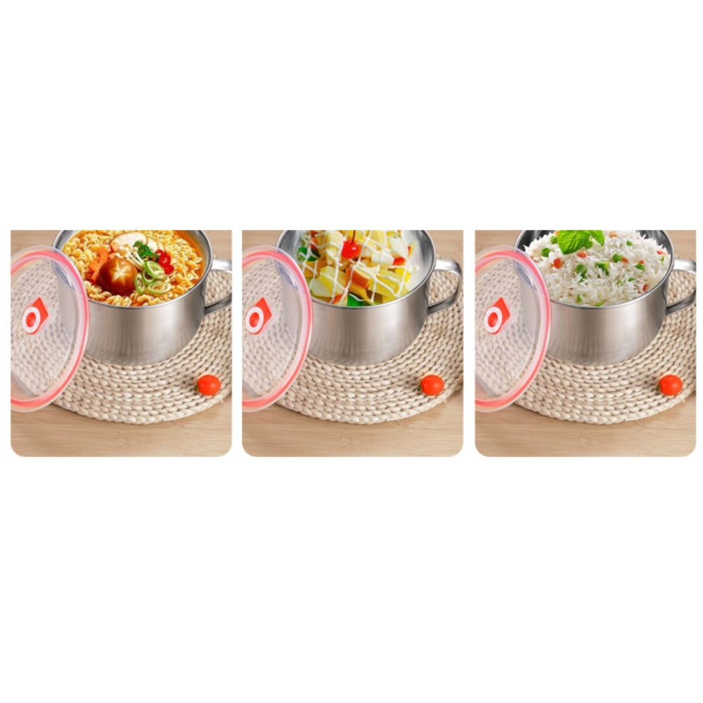 上班族不銹鋼泡麪碗帶蓋宿舍湯盆帶把雙層碗學生飯碗阿漏加厚飯缸-細節圖8