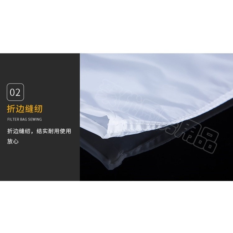 500目白酒濾酒隔渣米酒過濾袋網罩細密葡萄酒渣紗布果酒葡萄皮渣-細節圖9