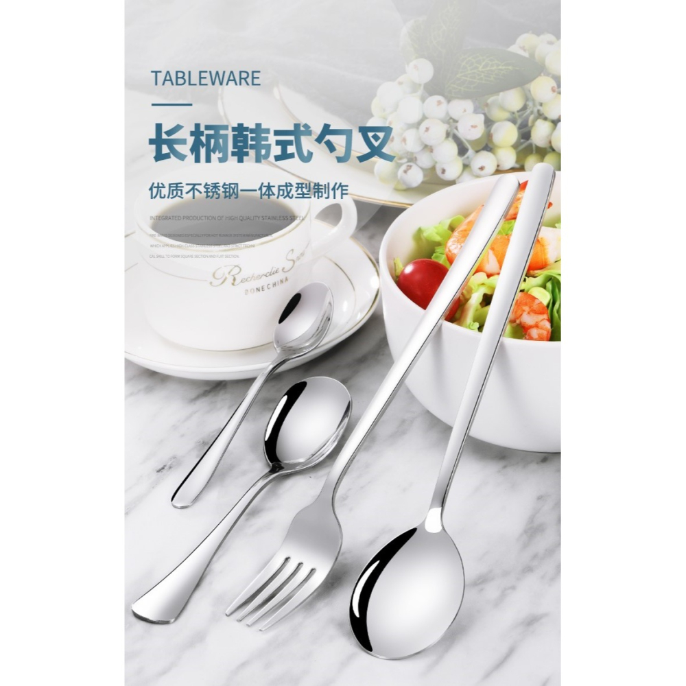 韓式湯勺喫飯的勺子西瓜勺喫飯勺耐高溫飯勺便攜新款家用甜品勺-細節圖7