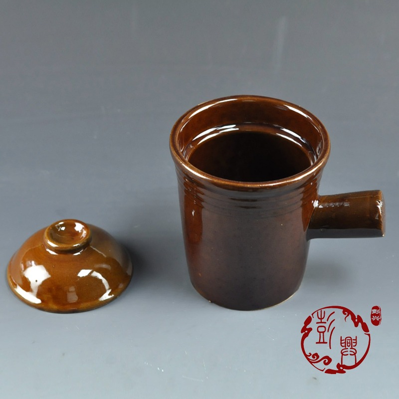 陶瓷燉盅湯杯單柄瓦罐煲湯燉肉鮑魚撈飯飯店外賣杯-細節圖3