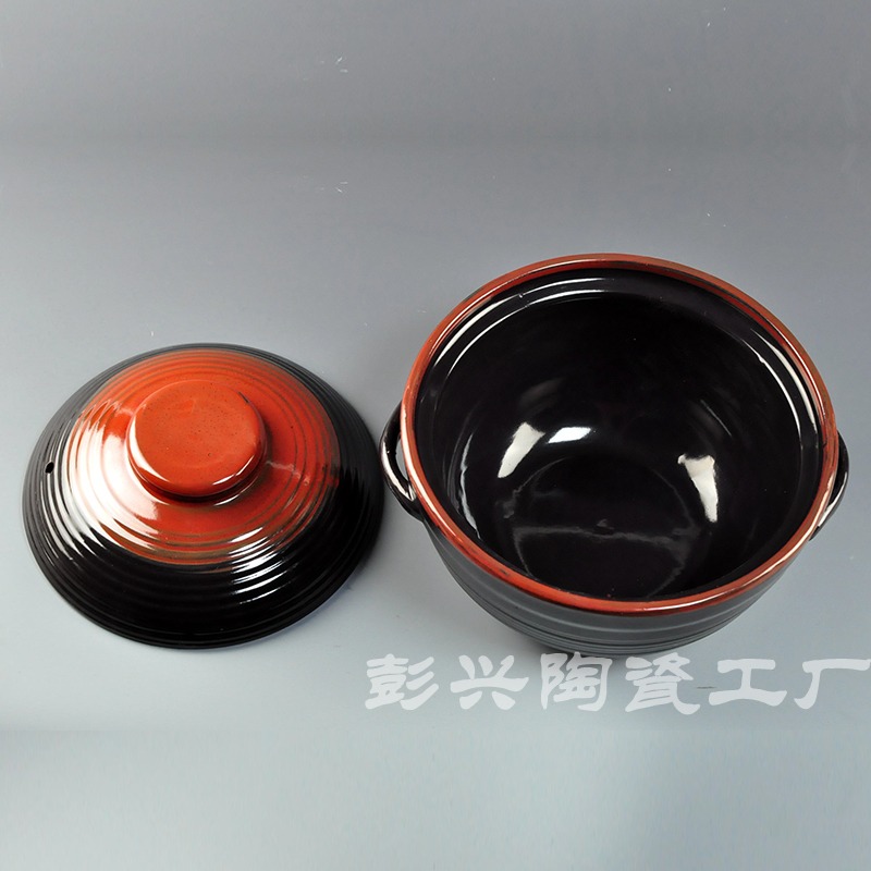 陶瓷砂鍋土鍋燉鍋 大容量深鍋陶瓷湯煲熬粥煲湯沙鍋砂鍋廠家直銷-細節圖2