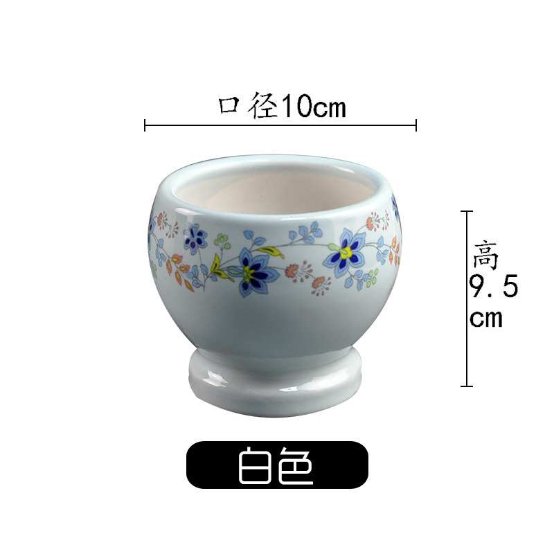 老式加厚陶瓷搗蒜器蒜缸雷缽蒜臼子木槌家用搗蒜研磨粉辣椒藥輔食-細節圖8