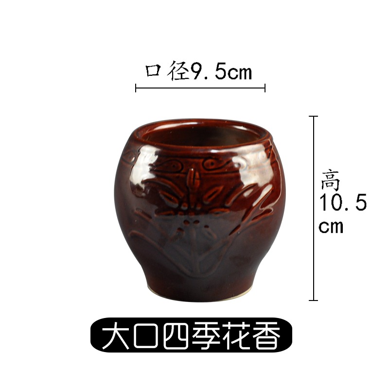 老式加厚陶瓷搗蒜器蒜缸雷缽蒜臼子木槌家用搗蒜研磨粉辣椒藥輔食-細節圖10