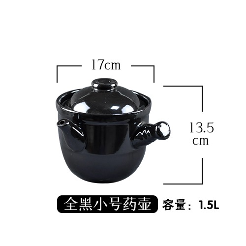 傳統老式砂鍋熬藥煎藥鍋 中藥壺熬中藥罐子明火陶瓷養生煲耐高溫-細節圖10